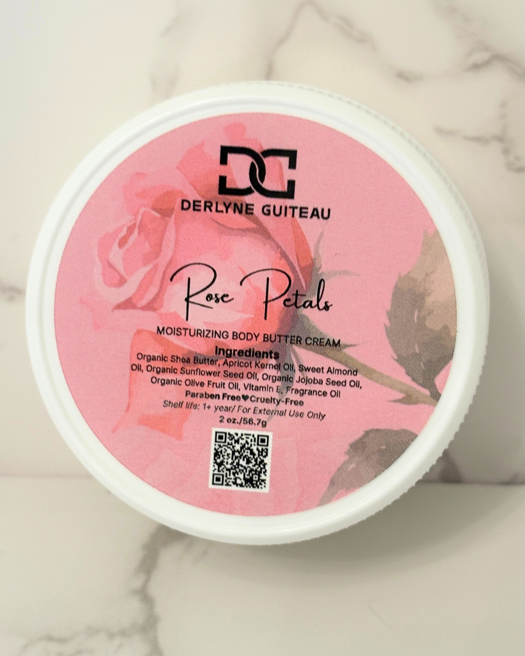 Rose Petals Body Butter Cream