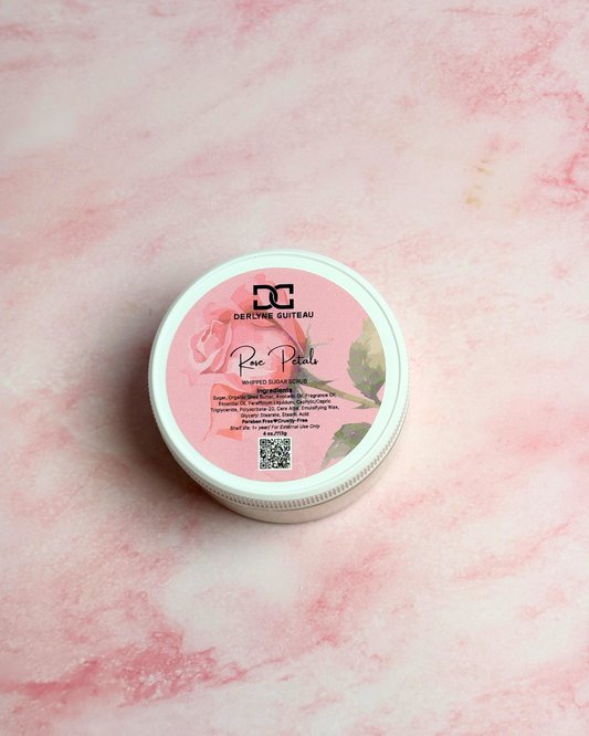 Rose Petals Whipped Sugar Scrub