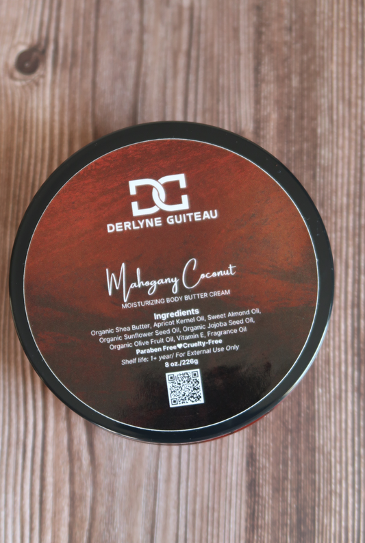 Mahogany Coconut Body Butter Cream